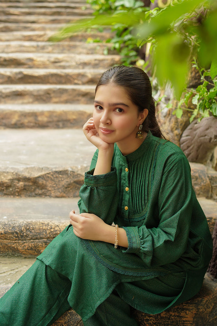 Cotton Karandi 2 Pc Suit - Wear Ochre