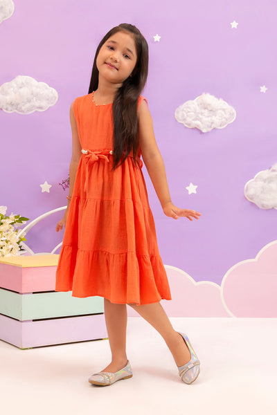 Chambray Cotton Dress