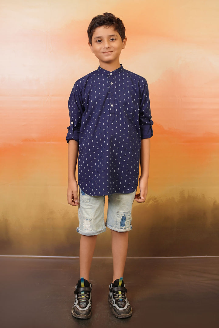 Boys Cotton Shirt - Wear Ochre
