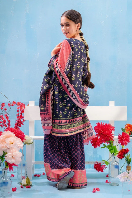 Best Swiss Lawn Digital Printed 3 Pc Suit - Wear Ochre -
