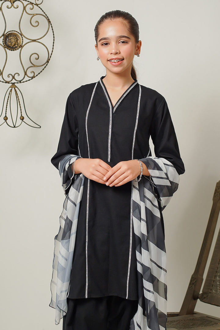 Cotton 3 Pc Suit - Wear Ochre