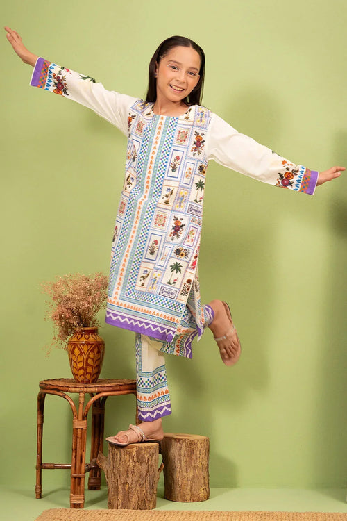 Best Lawn Digital Printed 2 Pc Suit - Wear Ochre -