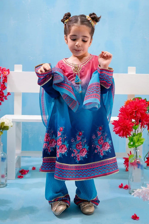 Best Swiss Lawn Digital Printed 3 Pc Suit - Wear Ochre -