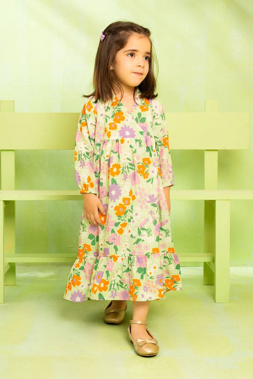 Best Printed Georgette Dress - Wear Ochre -