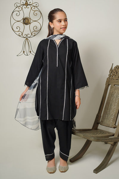 Cotton 3 Pc Suit