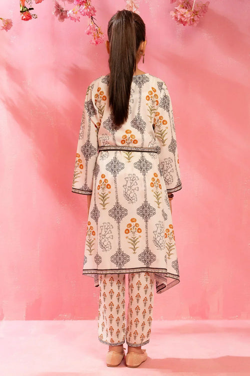 Best Swiss Lawn Digital Printed 2 Pc Suit - Wear Ochre -