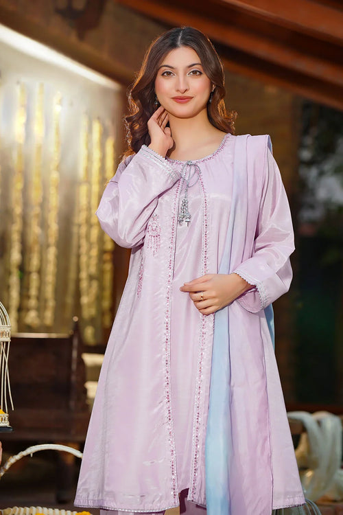 Best Women's Cotton Silk Hand Adda Work 3 Pc Suit - Wear Ochre -