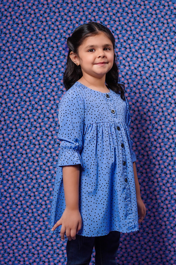 Printed Georgette Top - Wear Ochre