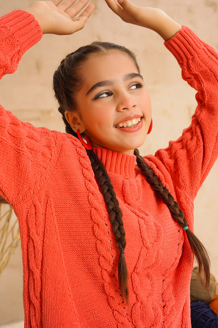 Cotton Viscose Sweater - Wear Ochre