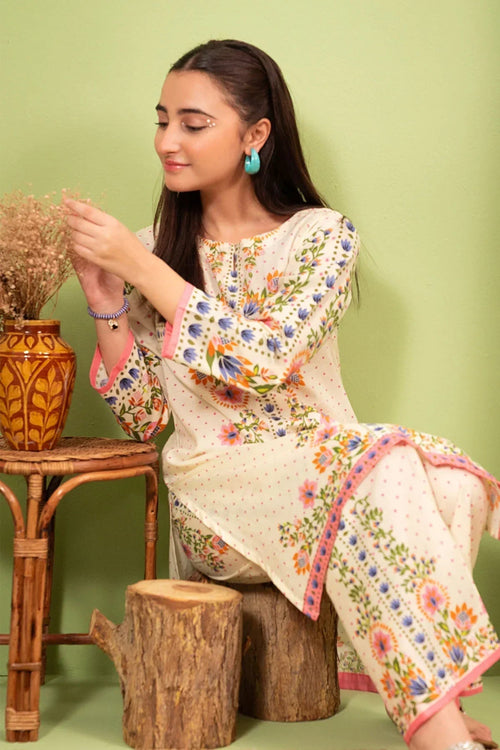 Best Lawn Digital Printed 2 Pc Suit - Wear Ochre -