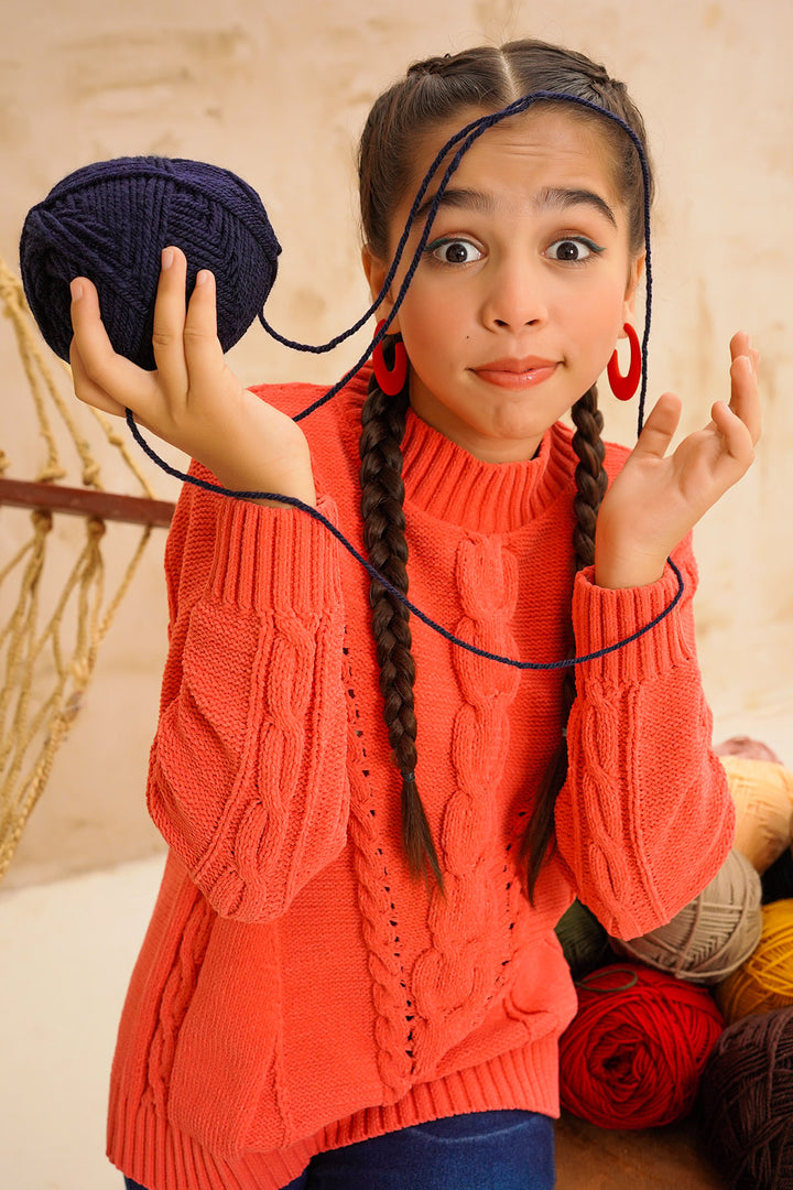 Cotton Viscose Sweater - Wear Ochre
