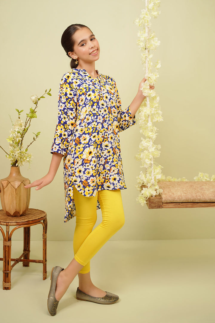 Boski Linen Printed Kurta - Wear Ochre