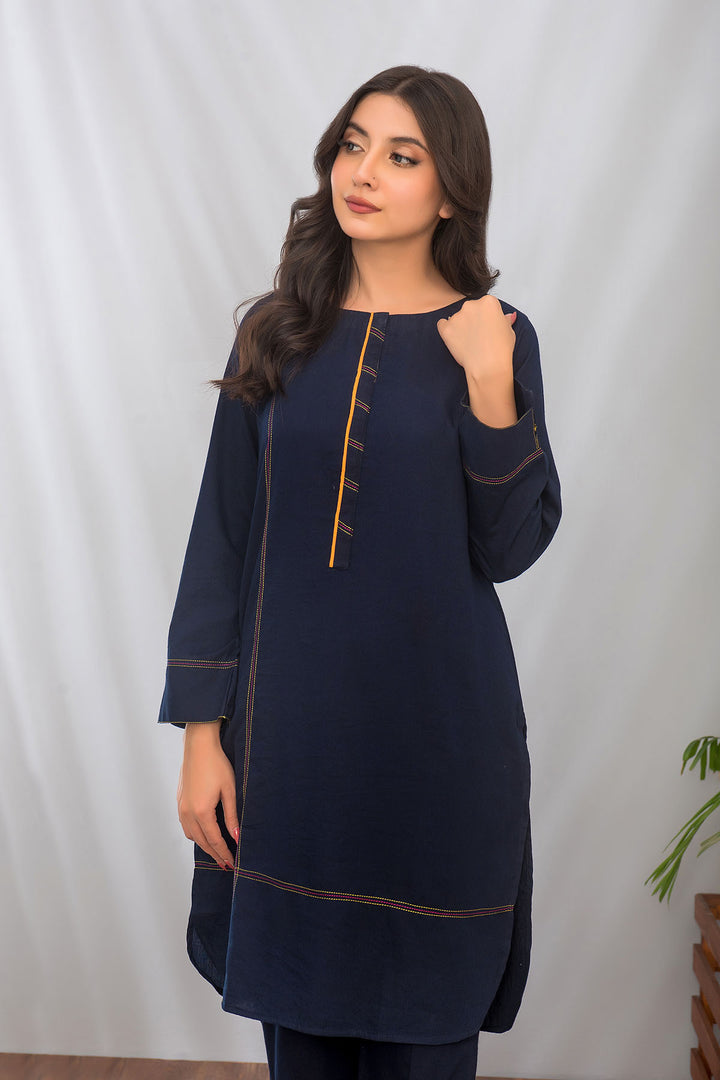 Cotton 2 Pc Suit - Wear Ochre