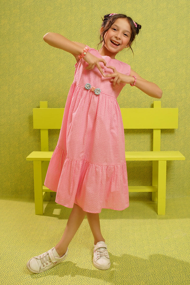 Cotton Printed Dress - Wear Ochre