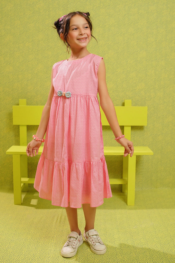 Cotton Printed Dress - Wear Ochre