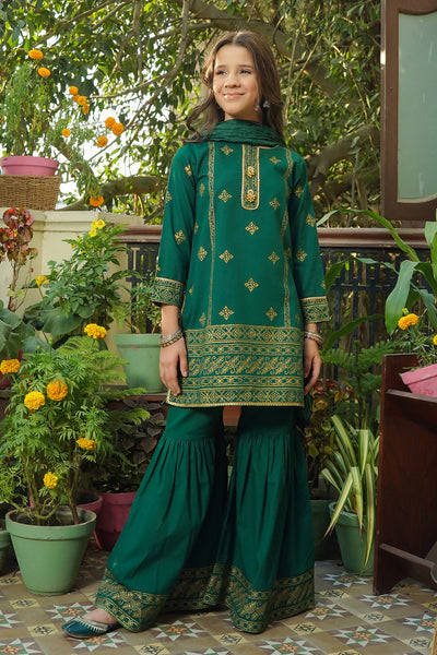 Cotton Printed 3 Pc Suit