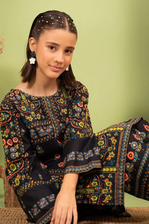 Best Lawn Digital Printed 2 Pc Suit - Wear Ochre -