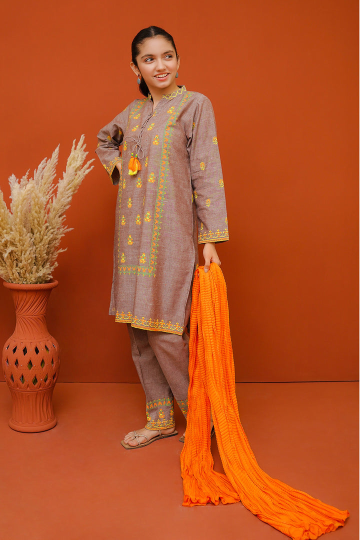 Cotton Chambray Printed Co-ords - Wear Ochre