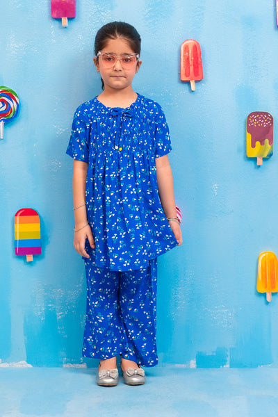 Printed Boski Linen 2 Pc Suit