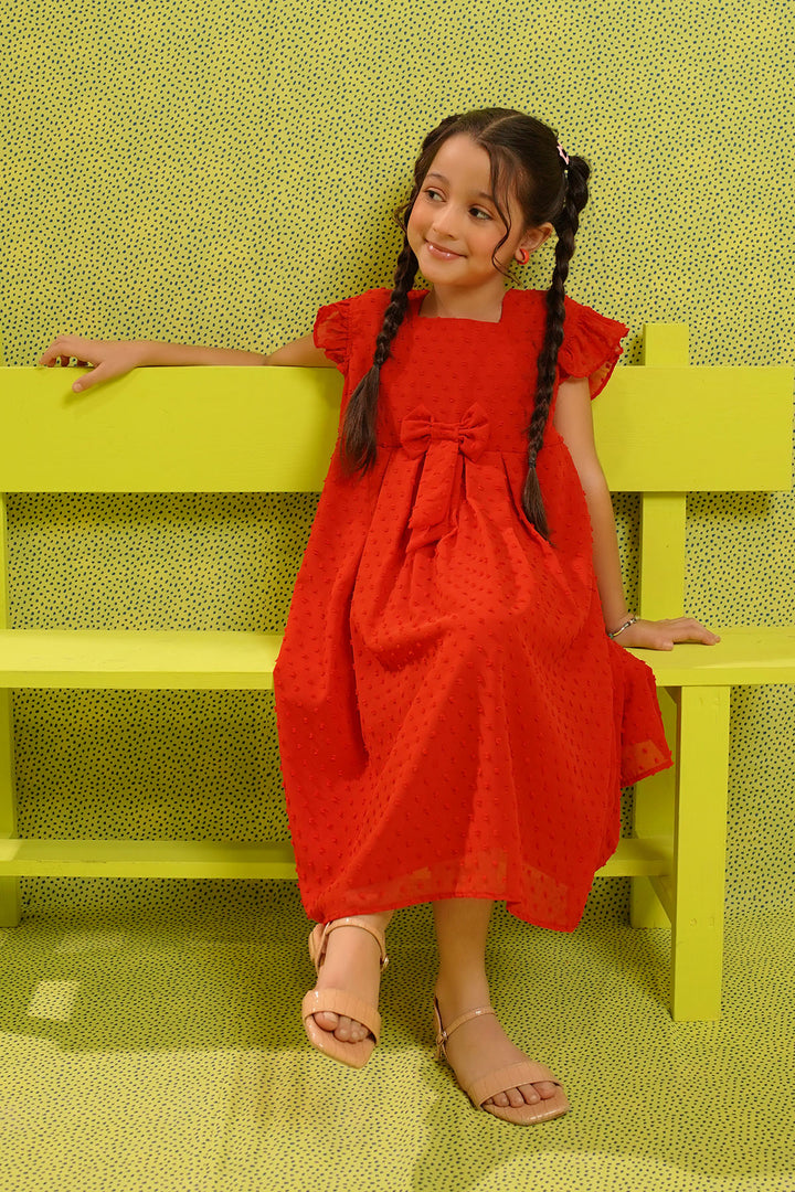 Cotton Broshia Dress - Wear Ochre