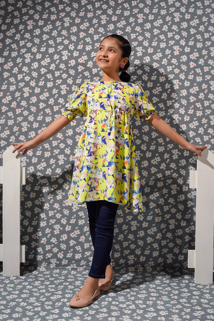 Printed Chiffon Top - Wear Ochre