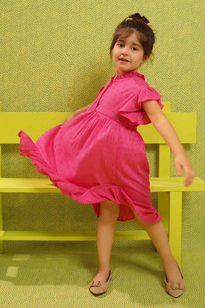 Cotton Broshia Dress - Wear Ochre