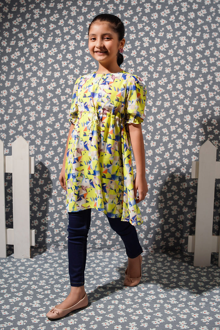 Printed Chiffon Top - Wear Ochre
