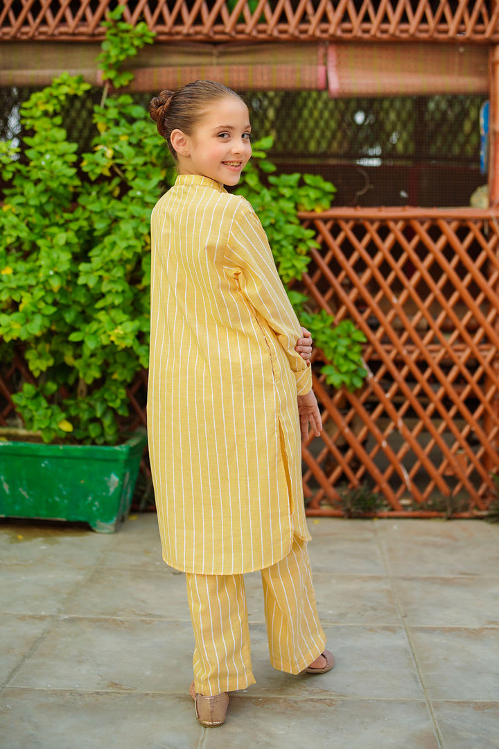 Chambray Cotton 2 Pc Suit - Wear Ochre