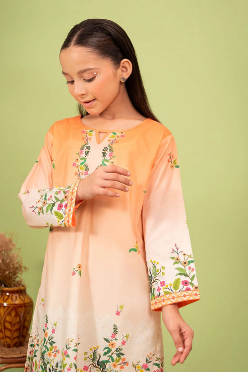Best Lawn Digital Printed 2 Pc Suit - Wear Ochre -