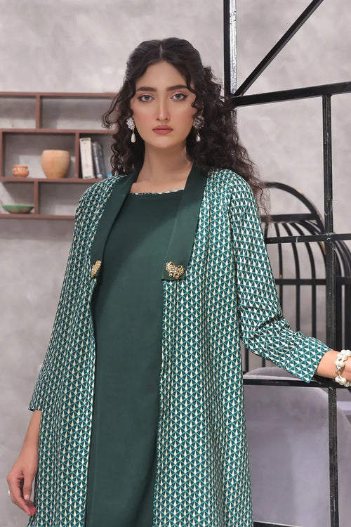 Best Women's Printed Georgette Women's 2 Pc Suit - Wear Ochre -