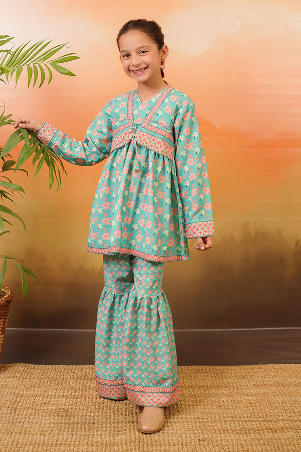 Swiss Lawn Digital Printed 2 Pc Suit