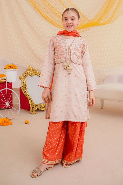Cotton Silk Embroidered 3 Pc Suit