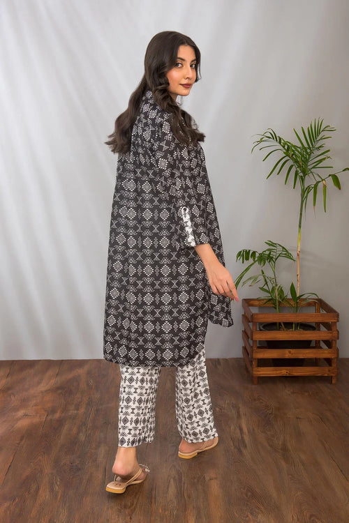 Best Swiss Lawn Digital Printed 2 Pc Suit - Wear Ochre -