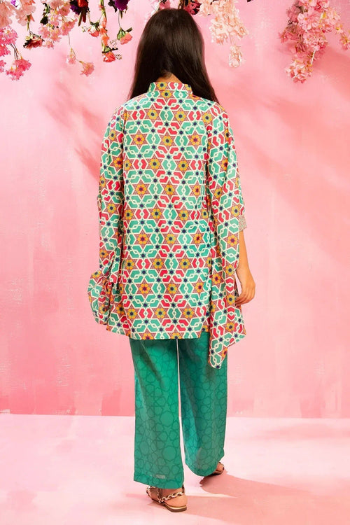Best Swiss Lawn Digital Printed 2 Pc Suit - Wear Ochre -