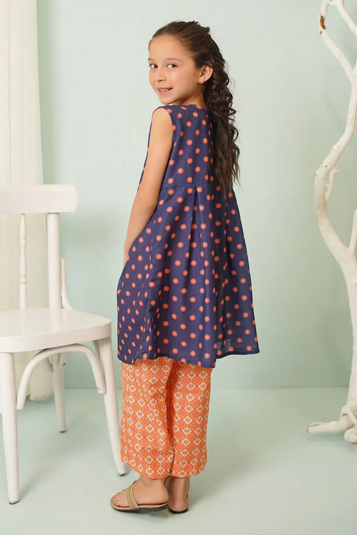 Poly Lawn Digital Printed 2 Pc Suit - Wear Ochre