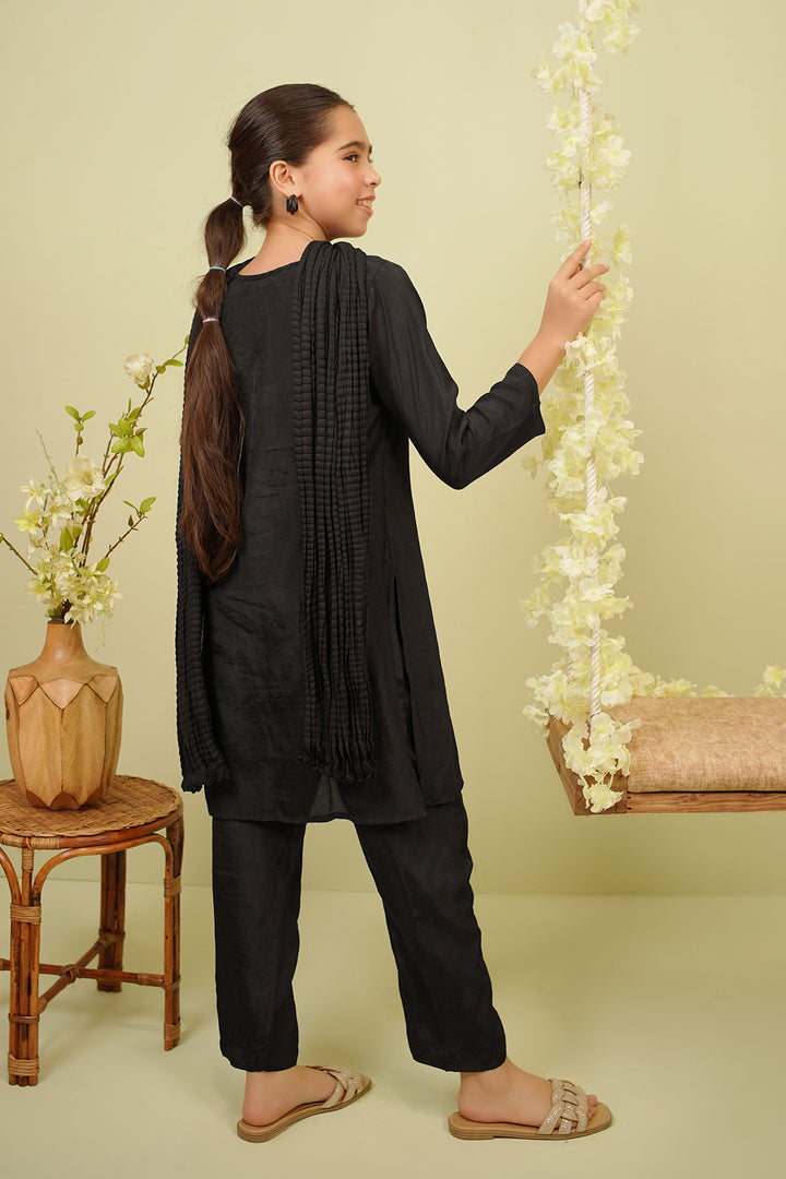 Poly Silk 3 Pc Suit - Wear Ochre