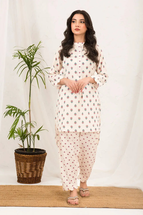 Best Swiss Lawn Digital Printed 2 Pc Suit - Wear Ochre -