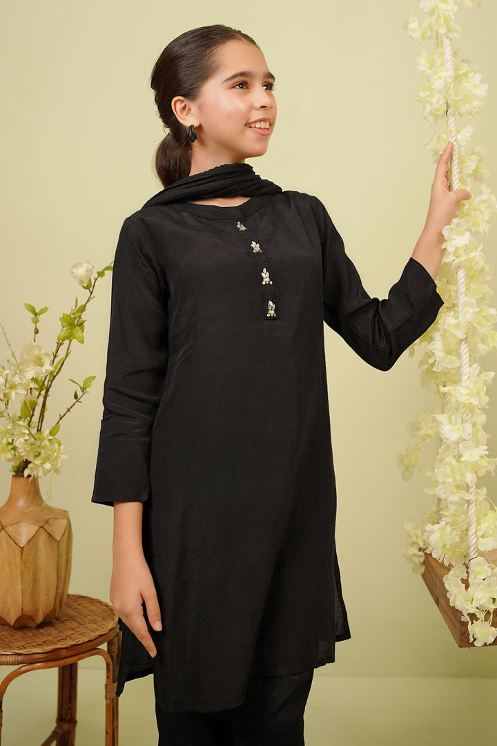 Poly Silk 3 Pc Suit - Wear Ochre