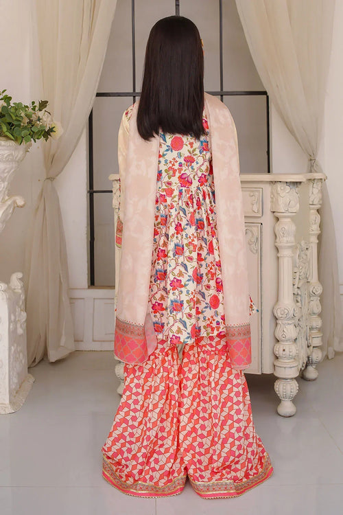 Best Swiss Lawn Digital Printed 3 Pc Suit - Wear Ochre -