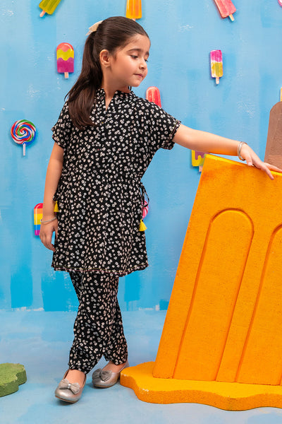 Printed Boski Linen 2 Pc Suit