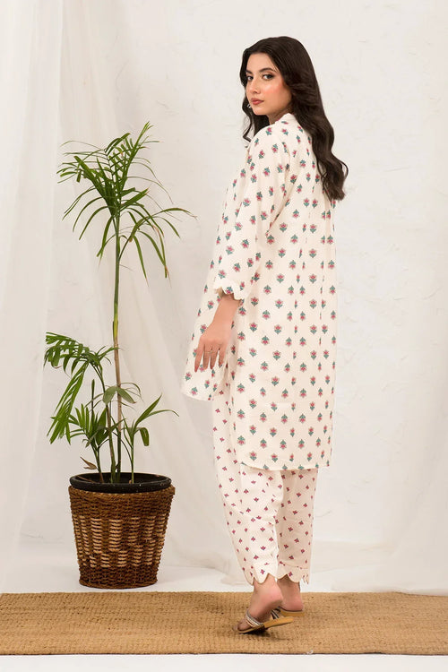 Best Swiss Lawn Digital Printed 2 Pc Suit - Wear Ochre -