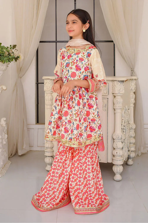 Best Swiss Lawn Digital Printed 3 Pc Suit - Wear Ochre -