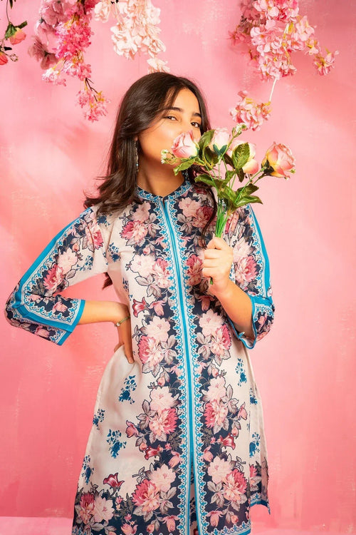 Best Swiss Lawn Digital Printed 2 Pc Suit - Wear Ochre -