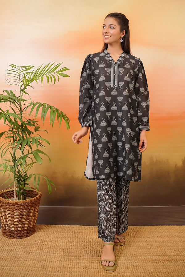 Swiss Lawn Printed 2 Pc Suit