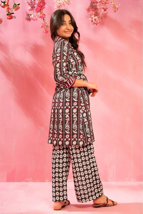 Best Swiss Lawn Digital Printed 2 Pc Suit - Wear Ochre -