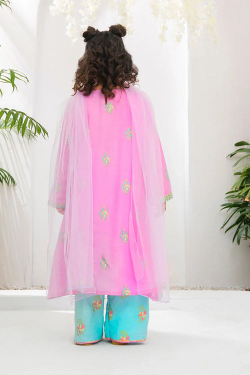 Best Cotton Silk Printed 3 Pc Suit - Wear Ochre -