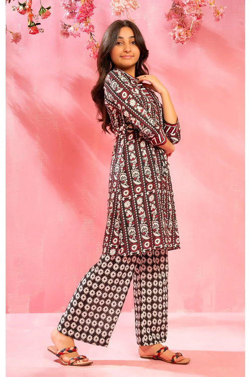 Best Swiss Lawn Digital Printed 2 Pc Suit - Wear Ochre -