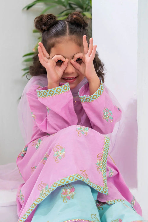 Best Cotton Silk Printed 3 Pc Suit - Wear Ochre -