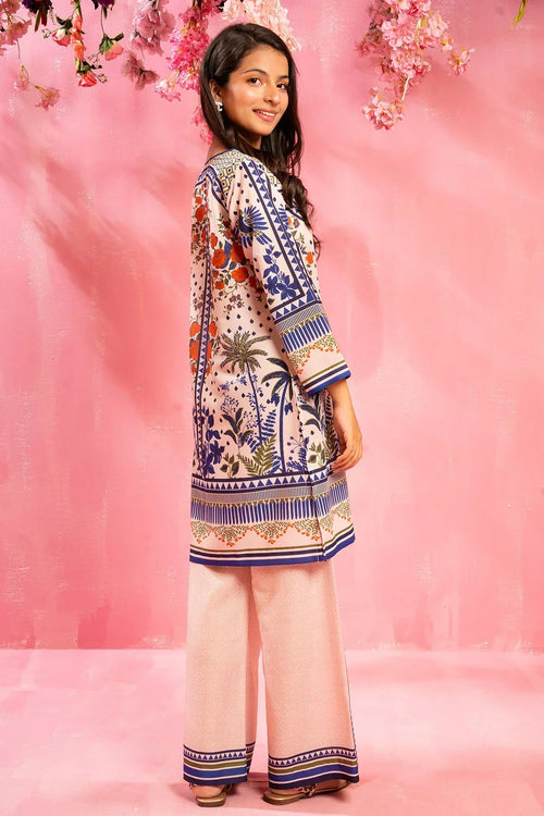 Best Swiss Lawn Digital Printed 2 Pc Suit - Wear Ochre -