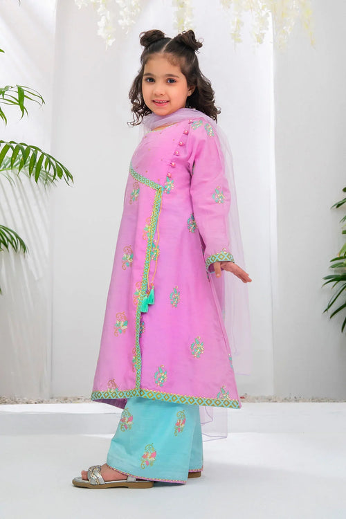 Best Cotton Silk Printed 3 Pc Suit - Wear Ochre -